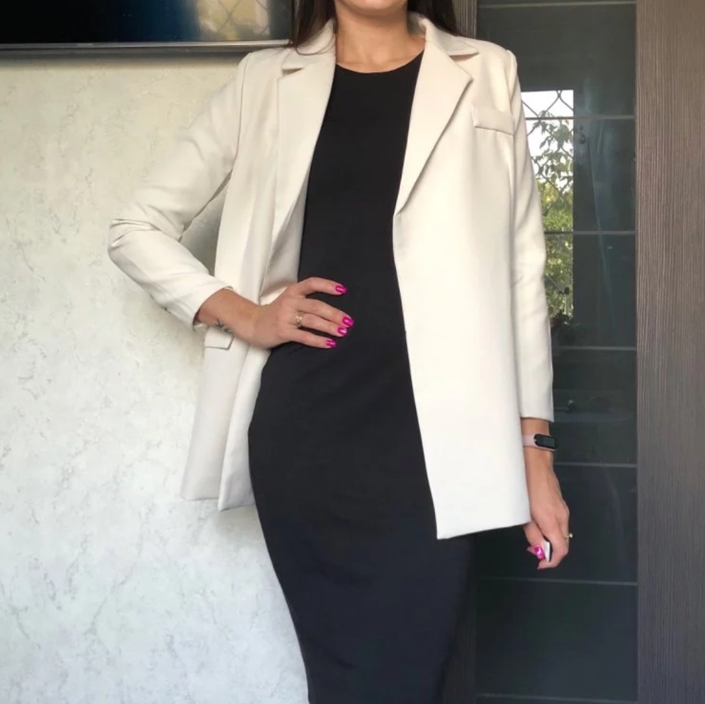 White blazer